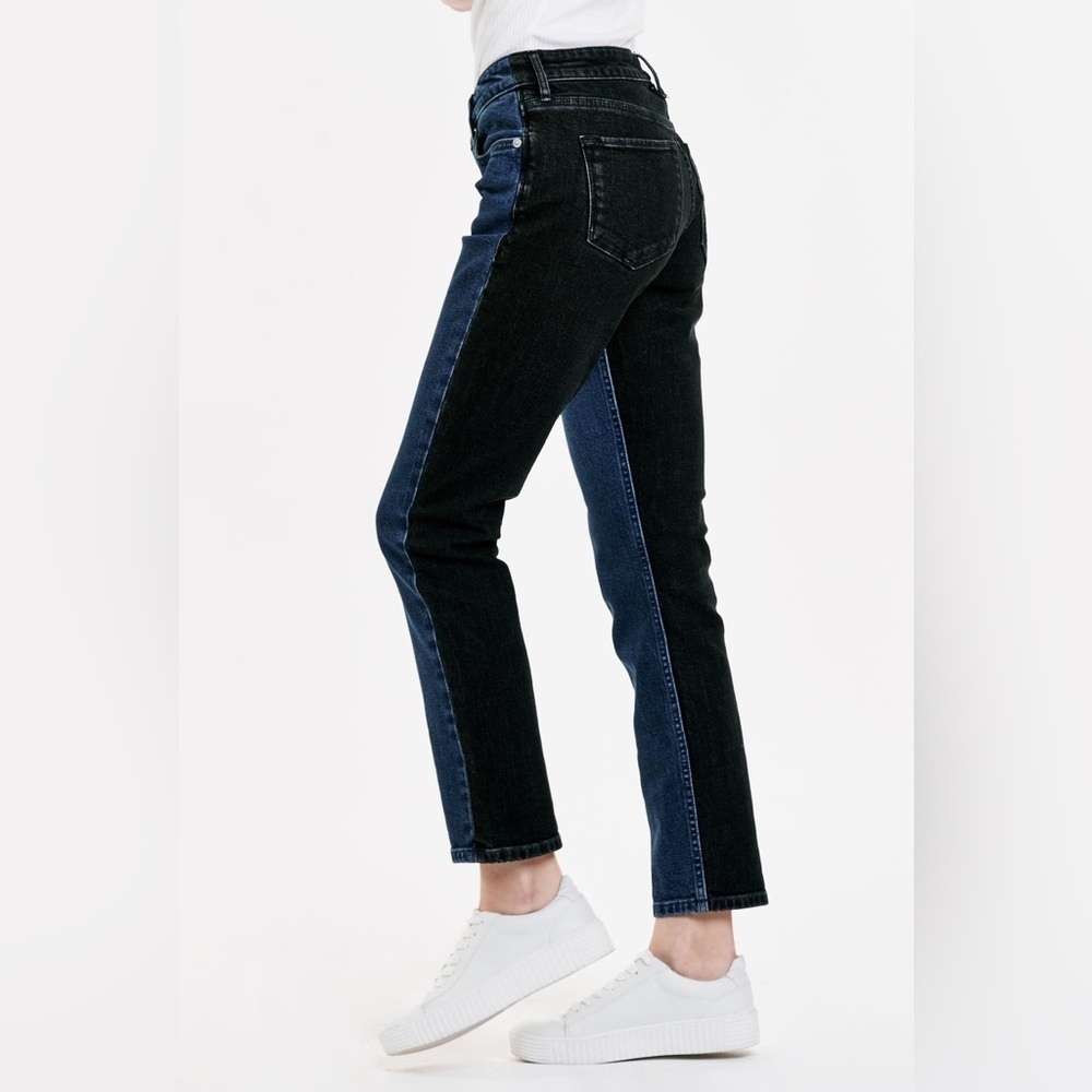 Dear John  Mood color block blaire straight jeans size 27